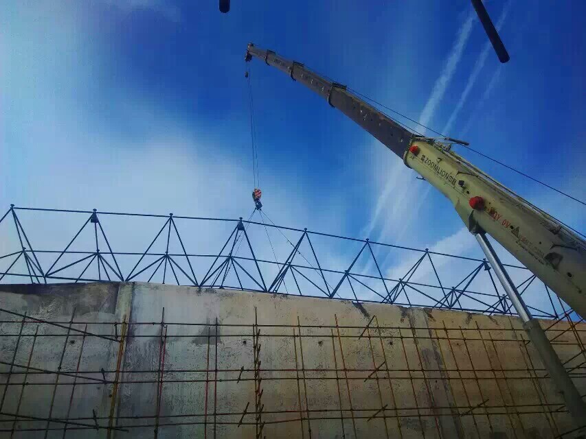 普陀食堂网架结构工程